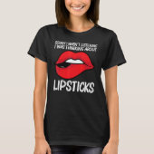 Cool Lipstick For Men Women Cosmetic Makeup   Tシャツ (正面)