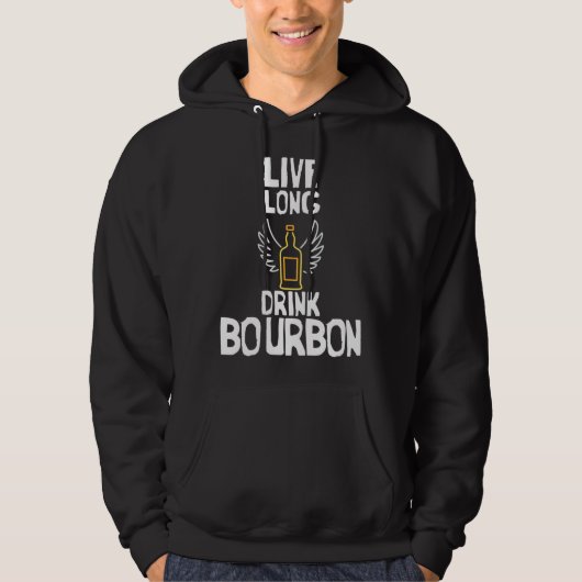Cool Live Long Drink Bourbon Bourbon パーカ (正面)