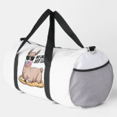 Cool Llama No Drama Attitude ダッフルバッグ (右コーナー)