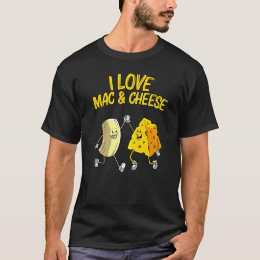 Cool Mac & Cheese For Men Women Baked Cheesy Macar Tシャツ (正面)