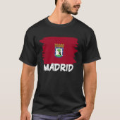 Cool Madrid Flag Tシャツ (正面)