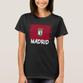 Cool Madrid Flag Tシャツ (正面)