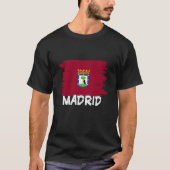 Cool Madrid Flag Tシャツ (正面)