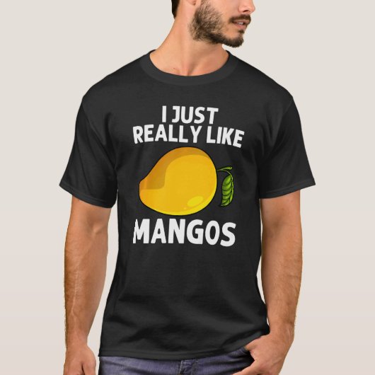 Cool Mango For Men Women Mangos Fruit  Mangoes Pla Tシャツ (正面)