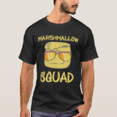 Cool Marshmallow Squad Face Campers Tシャツ (正面)