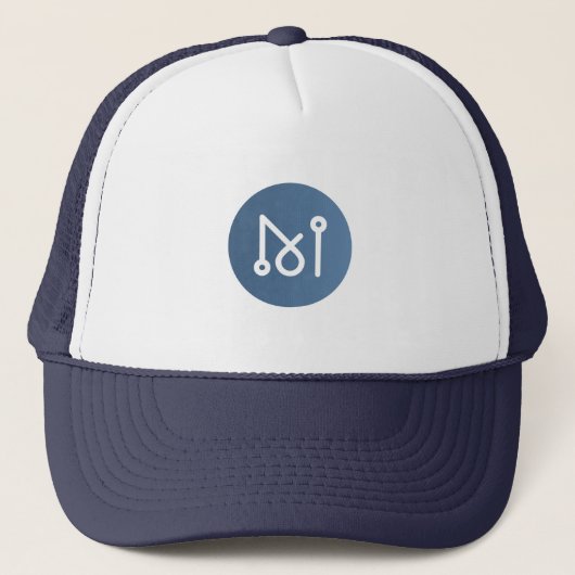Cool Matrix AI Network Cryptocurrency Coin Sign キャップ (正面)
