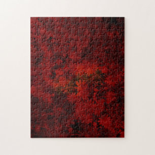 Cool, modern art of floral / flower pattern ジグソーパズル