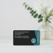 Cool Modern Marine Services 名刺 (スタンド正面)