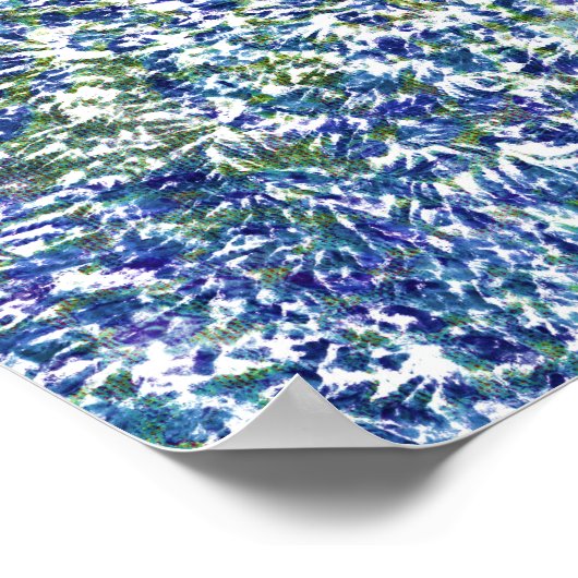 Cool, modern, trendy colorful abstract background ポスター (角)