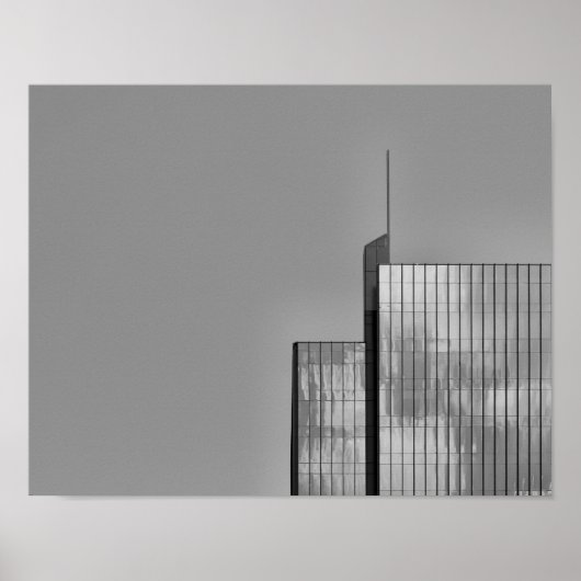Cool, modern, urban architecture photo ポスター (正面)