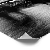 Cool, modern, urban blurry Paris ポスター (角)