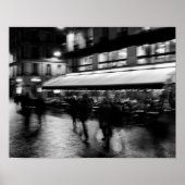 Cool, modern, urban blurry Paris ポスター (正面)