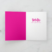 Cool mom fun bold Happy Mother's Day カード (内部)