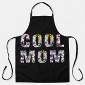 COOL MOM, THE COOLEST MOM エプロン (正面)
