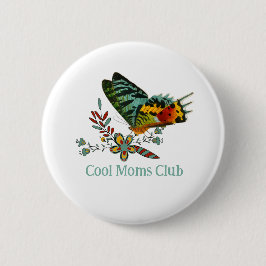 Cool Moms Club バタフライクラブ 缶バッジ