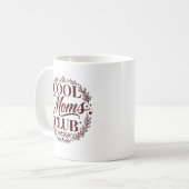 Cool Moms CLUB モダンなタイポグラフィ コーヒーマグカップ (正面左)