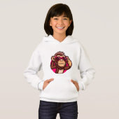 Cool Monkey Baby Hoodie (正面フル)