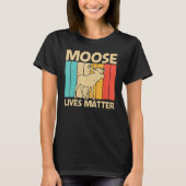 Cool Moose For Men Women Moose Deer Bull Elk   Tシャツ (正面)