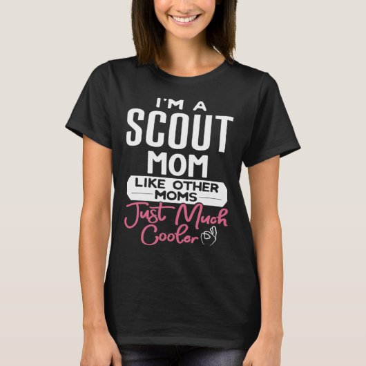 Cool Mothers Day  Scout Mom Tシャツ (正面)