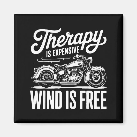 Cool Motorcycle Men Biker Rider Motor Cycle Lovers マグネット (正面)