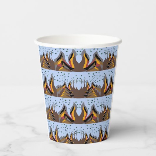 Cool Mountains 紙コップ (裏面)