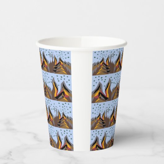 Cool Mountains 紙コップ (左)