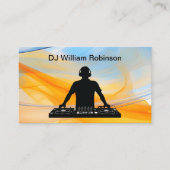 Cool Music DJ For Hire 名刺 (正面)