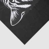 Cool Music Love | Rock Cat Playing Electric Guitar 薄葉紙 (詳細)