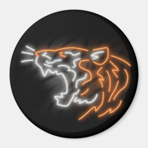 Cool Neon Tiger マグネット