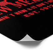 Cool New Mexico It Aint New &amp; Aint Mexico Tee  ポスター (角)