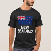 Cool New Zealand Flag Tシャツ (正面)