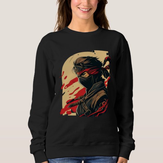 Cool Ninja スウェットシャツ (正面)