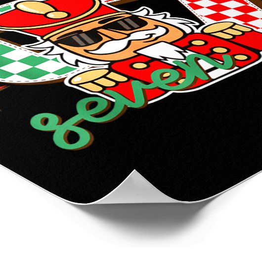 Cool Nutcracker Christmas 67 Six Seven Gen Alpha S ポスター (角)