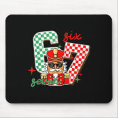 Cool Nutcracker Christmas 67 Six Seven Gen Alpha S マウスパッド (正面)