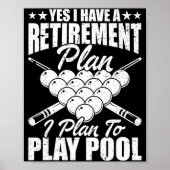 Cool Ol Design For Men Women Billiards Lover Ol Pl ポスター (正面)