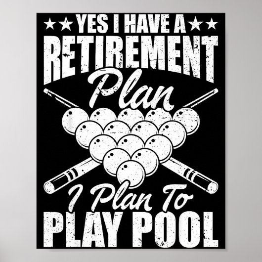 Cool Ol Design For Men Women Billiards Lover Ol Pl ポスター (正面)