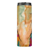 Cool Old Lady in Dread Locks Hippie Woman   タンブラー (裏面)