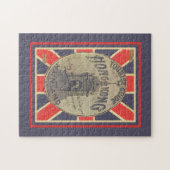 Cool Old Tour Guide to Hong Kong with Union Jack   ジグソーパズル (横)