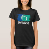 Cool Ontario Flag Tシャツ (正面)