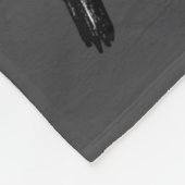 Cool Panda Punk Peace Sign Motorcycle  フリースブランケット (角)