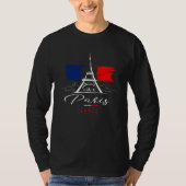 Cool Paris France Paris World Inspired Illustratio Tシャツ (正面)