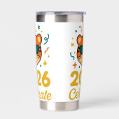 Cool Party Tiger 保温保冷タンブラー (左面)