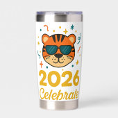 Cool Party Tiger 保温保冷タンブラー (正面)