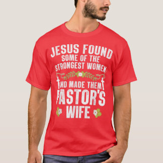 Cool Pastor Wife Art Women Girl Pastor Appreciatio Tシャツ
