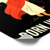 Cool People Are Born In December Christian  ポスター (角)