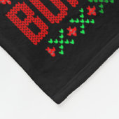 Cool People Are Born In December Christian Christm フリースブランケット (角)