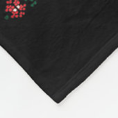 Cool People Are Born In December Christian Christm フリースブランケット (角)