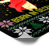 Cool People Are Born In December Christian Christm ポスター (角)