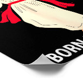 Cool People Are Born In December Christian Christm ポスター (角)