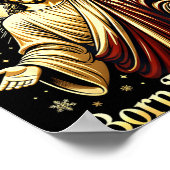 Cool People Are Born In December Christian Christm ポスター (角)